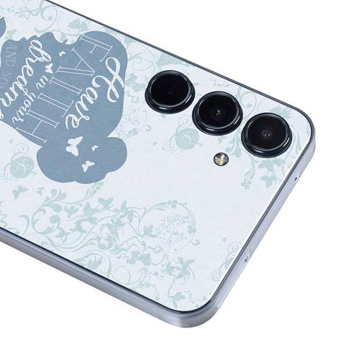 Disney Cinderella Faith In Your Dreams Silhouette Galaxy A55 5G Skin